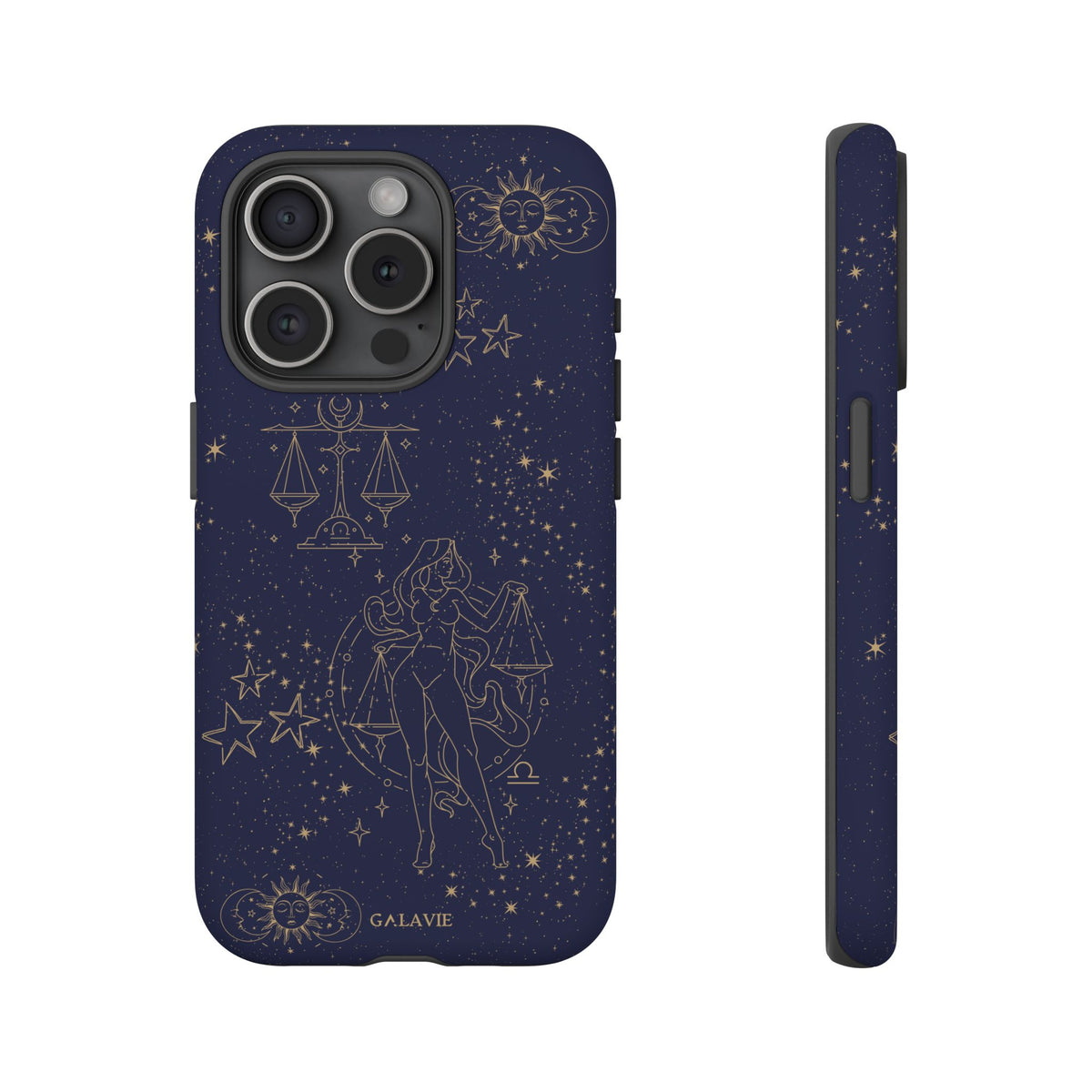 Libra Zodiac Phone Case – Navy