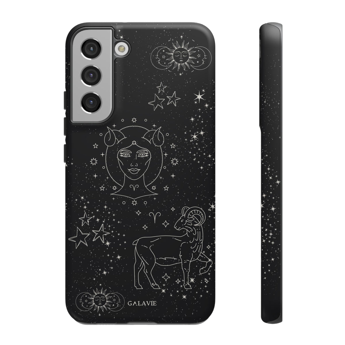 Aries Zodiac Phone Case – Noir