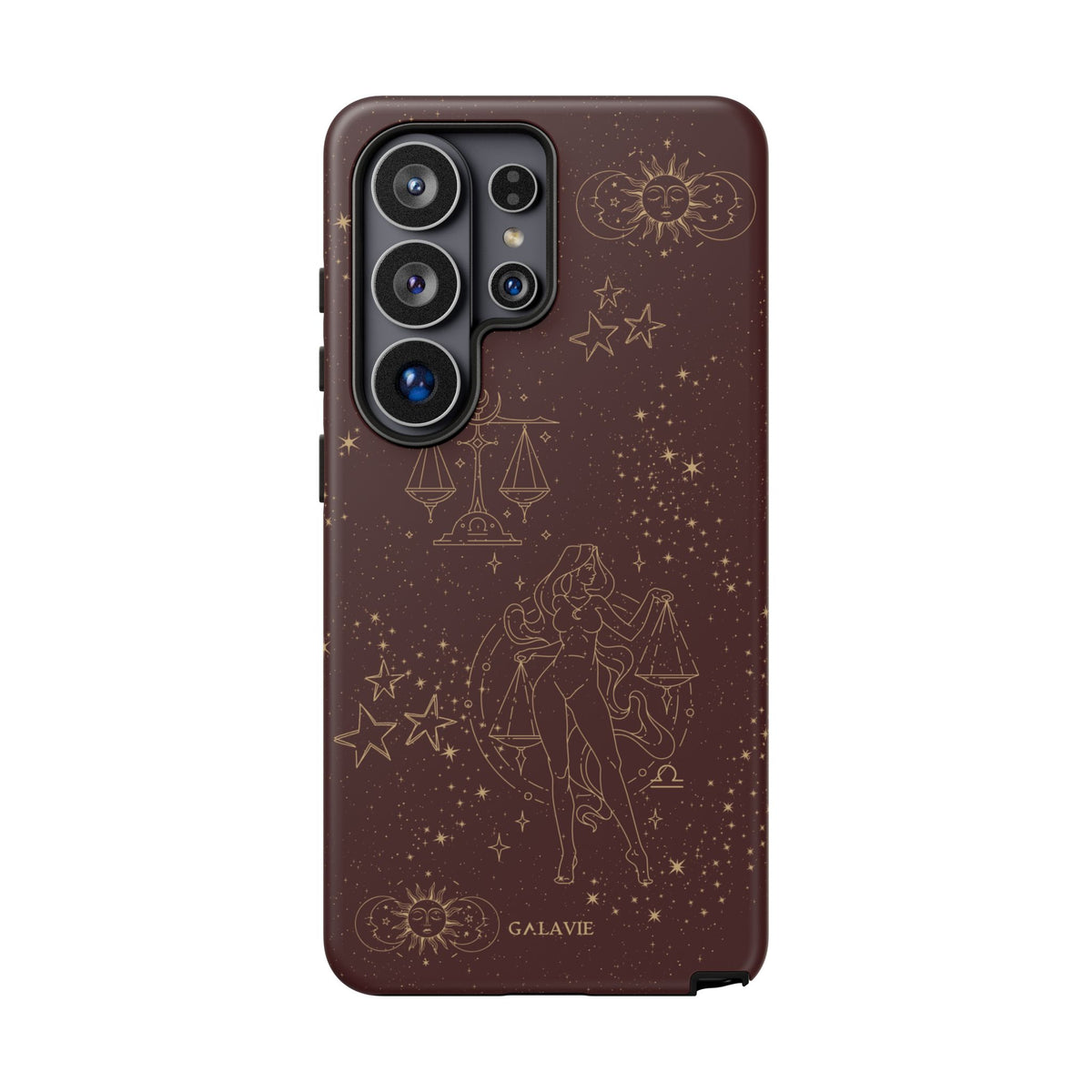 Libra Zodiac Phone Case – Chocolate