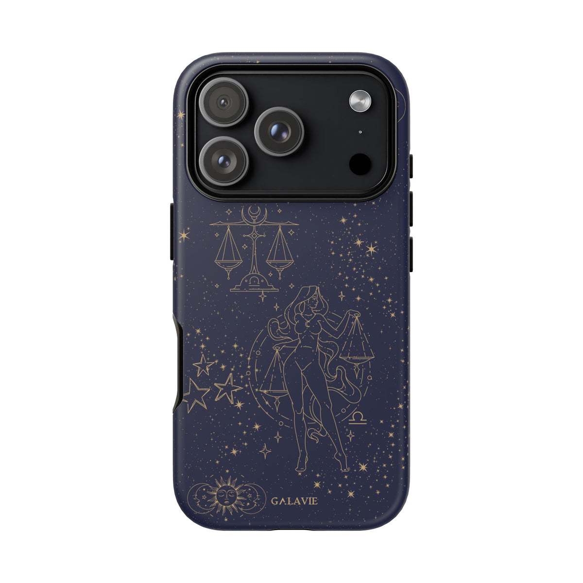 Libra Zodiac Phone Case – Navy