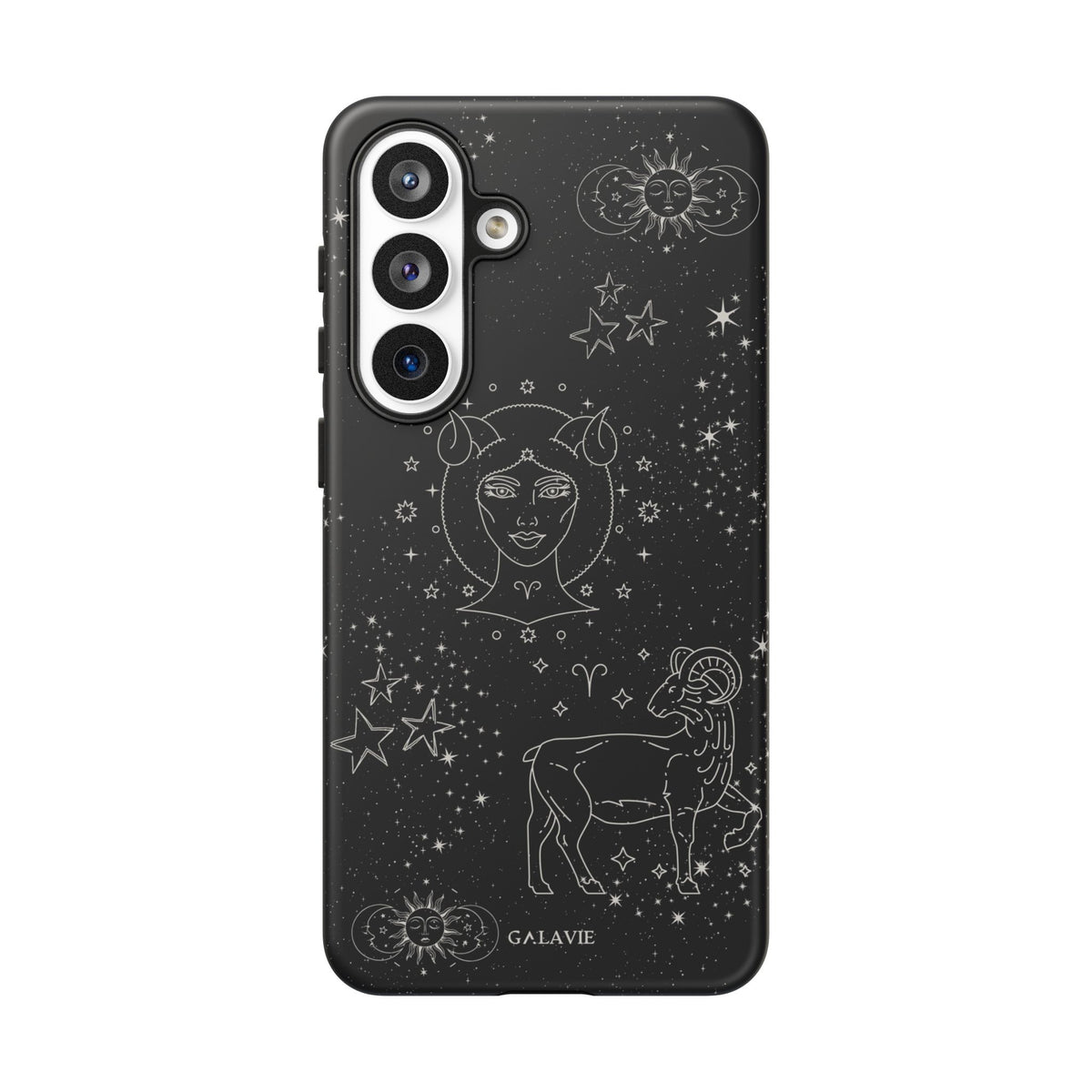 Aries Zodiac Phone Case – Noir