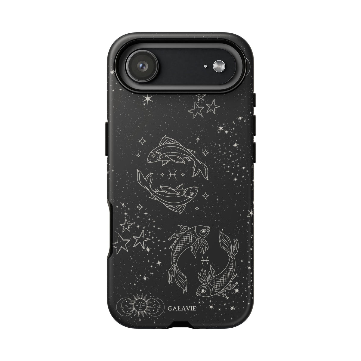 Pisces Zodiac Phone Case – Noir