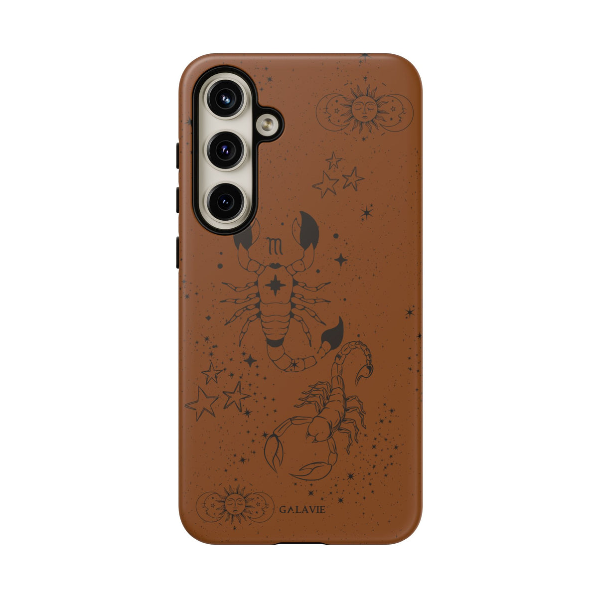 Scorpio Zodiac Phone Case – Cognac