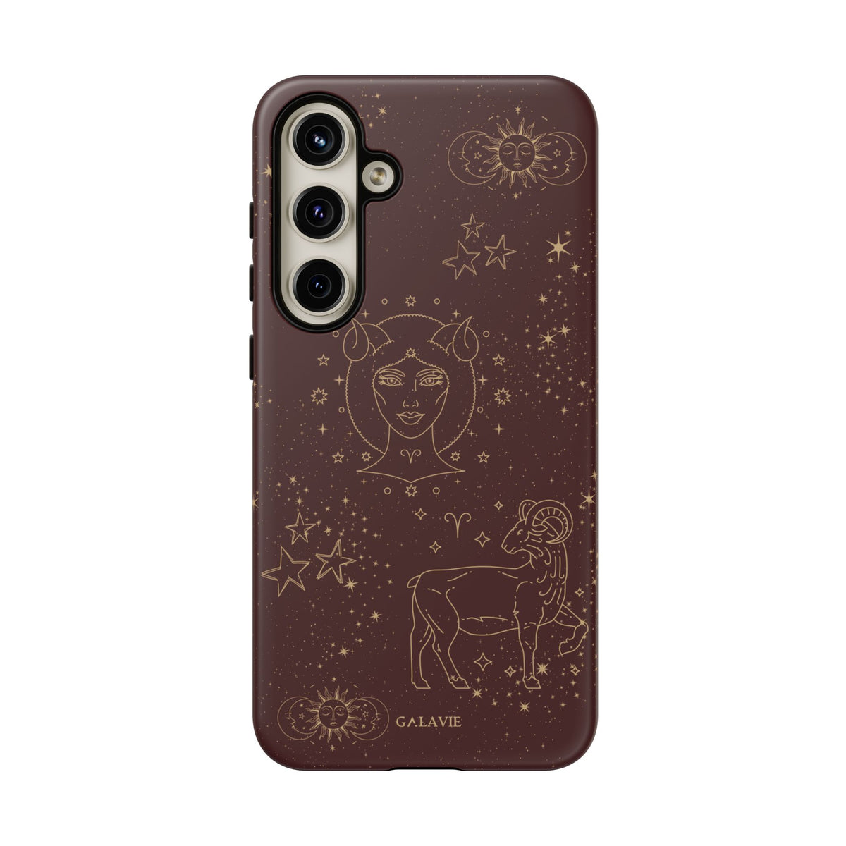 Aries Zodiac Phone Case – Chocolate