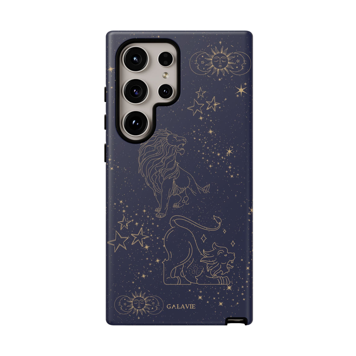 Leo Zodiac Phone Case – Navy