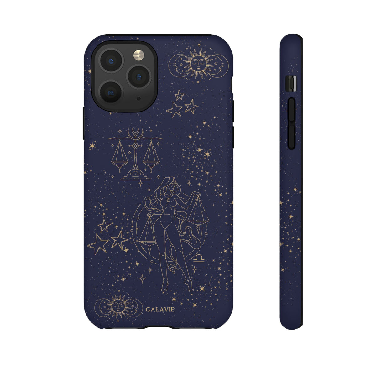 Libra Zodiac Phone Case – Navy