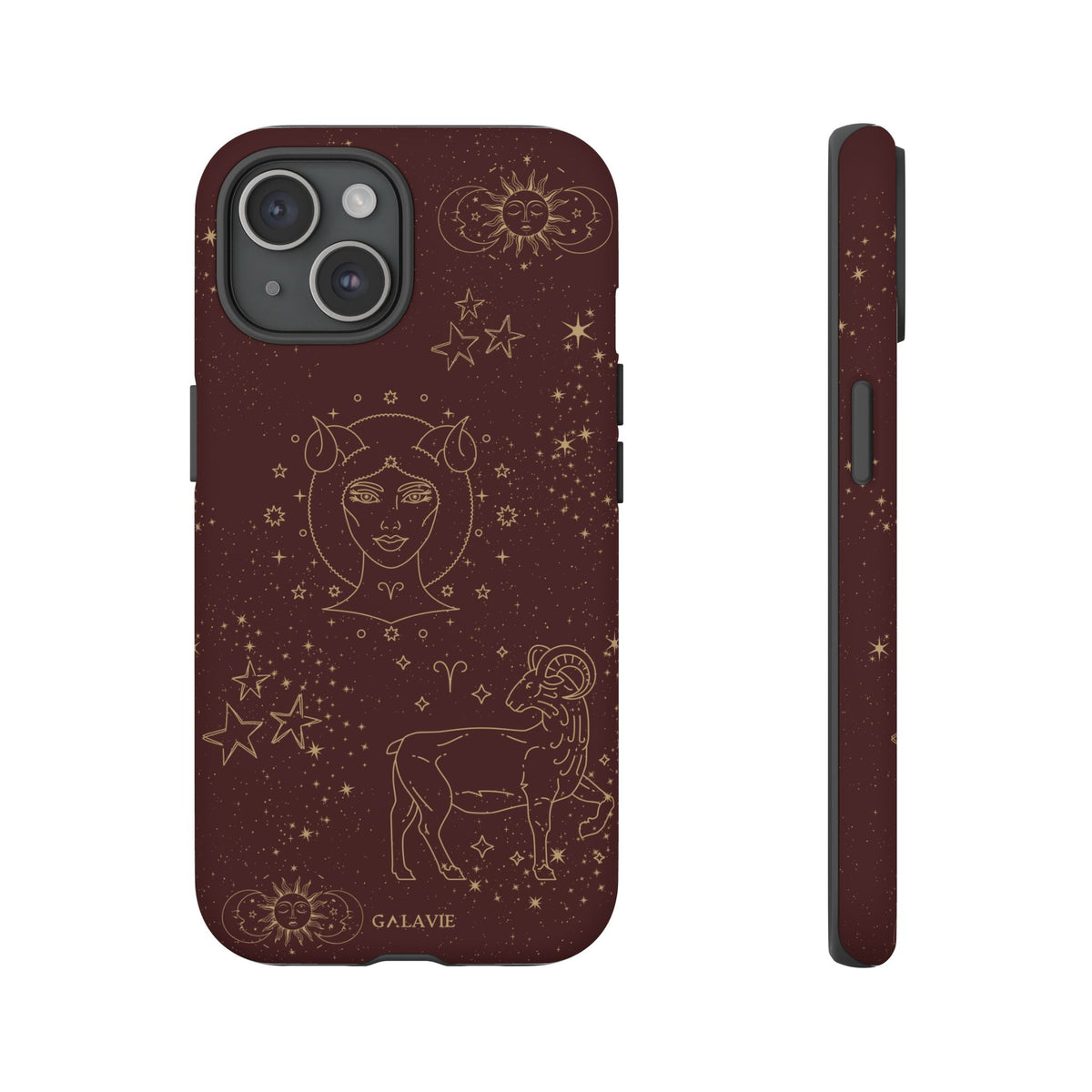 Aries Zodiac Phone Case – Chocolate