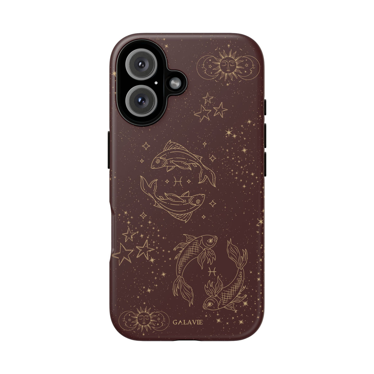 Pisces Zodiac Phone Case – Chocolate