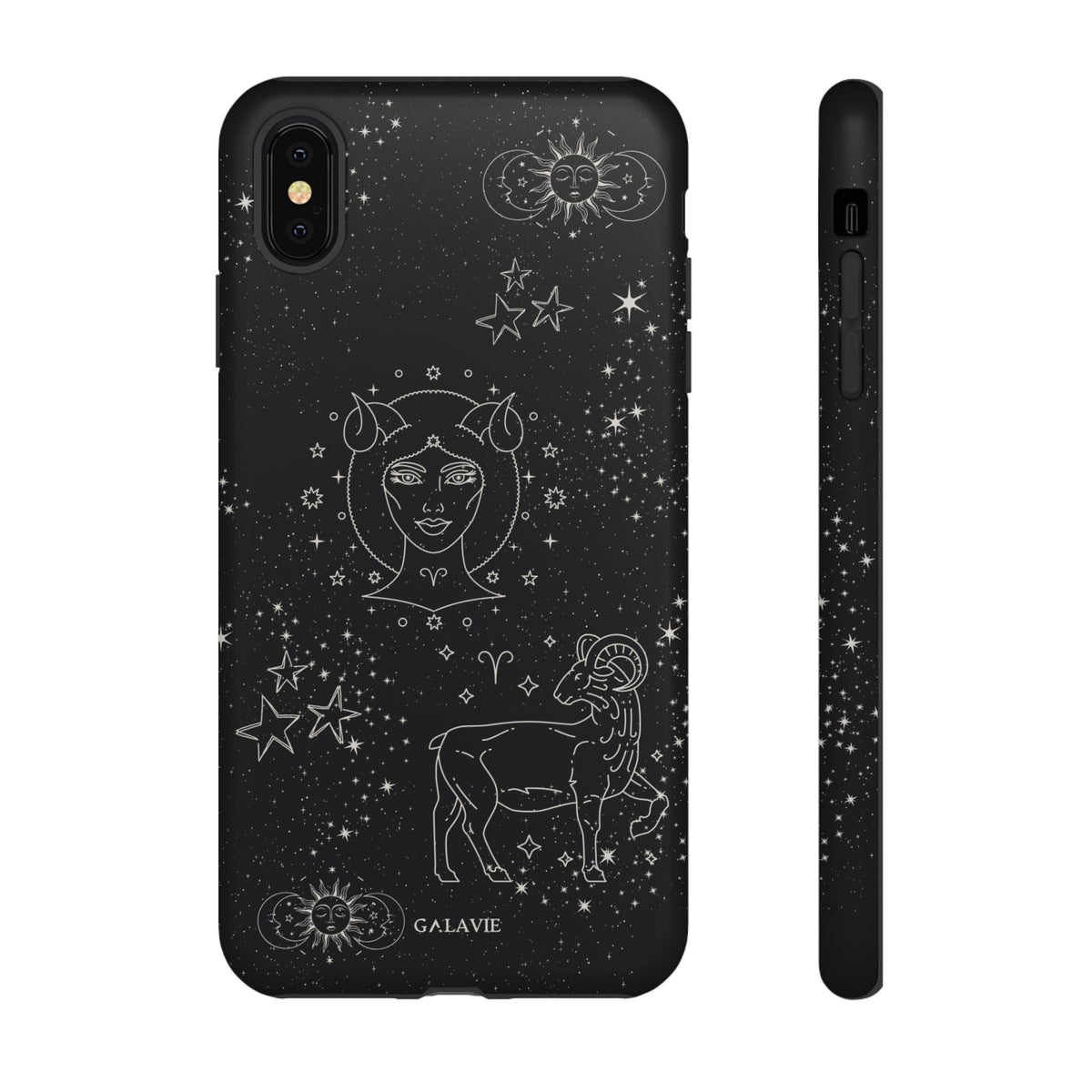 Aries Zodiac Phone Case – Noir