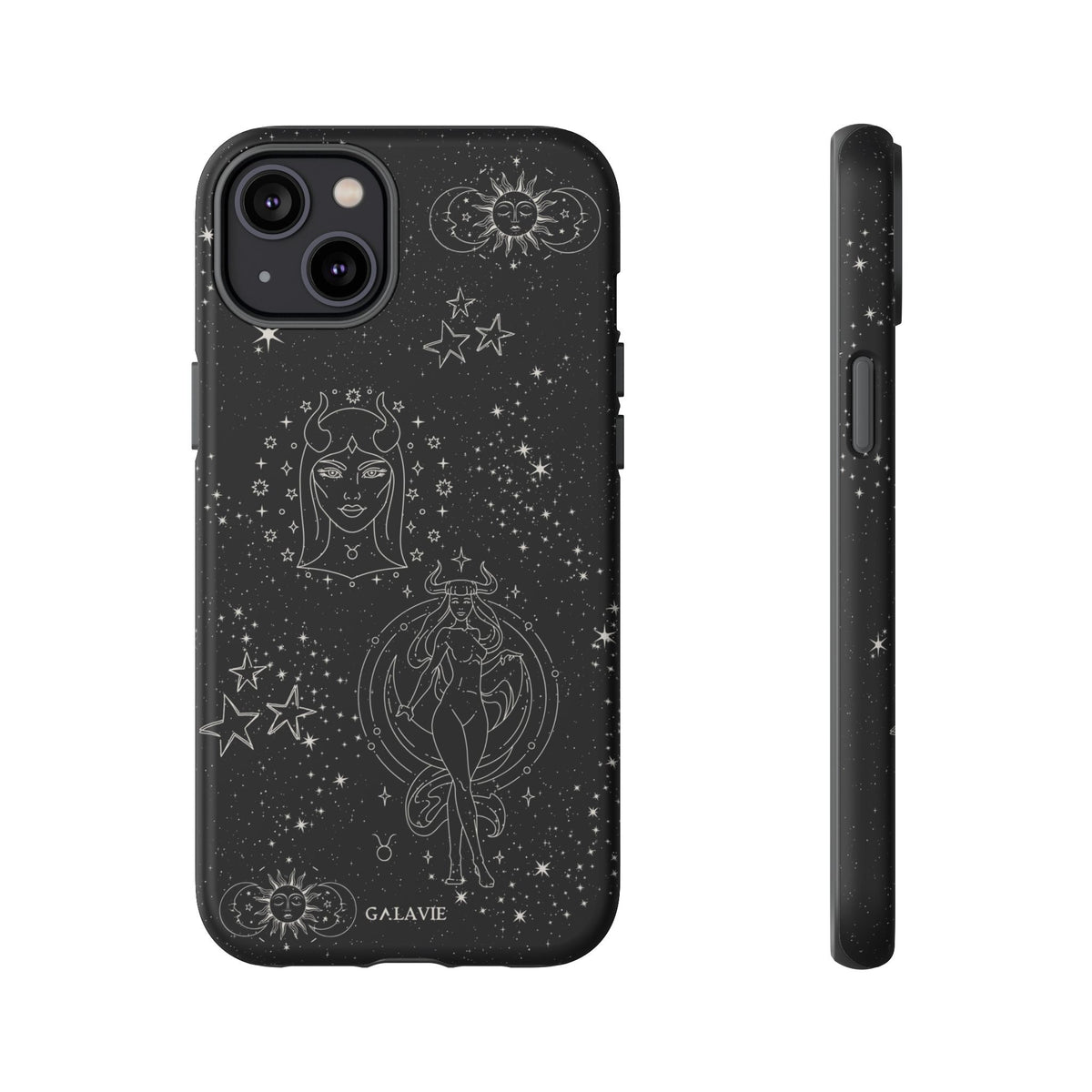 Taurus Zodiac Phone Case – Noir
