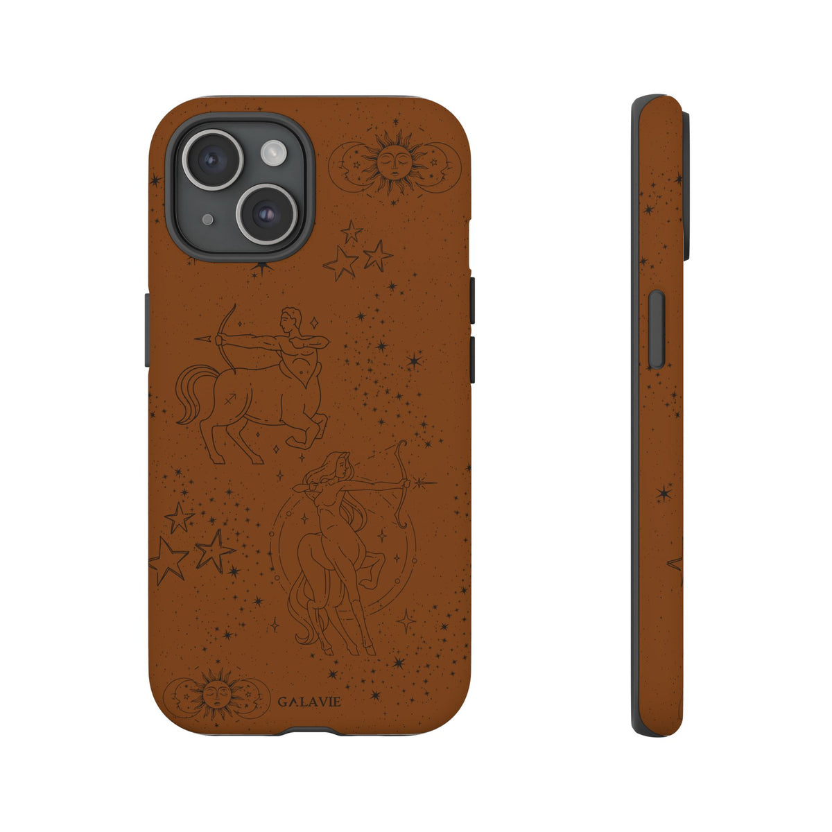 Sagittarius Zodiac Phone Case – Cognac