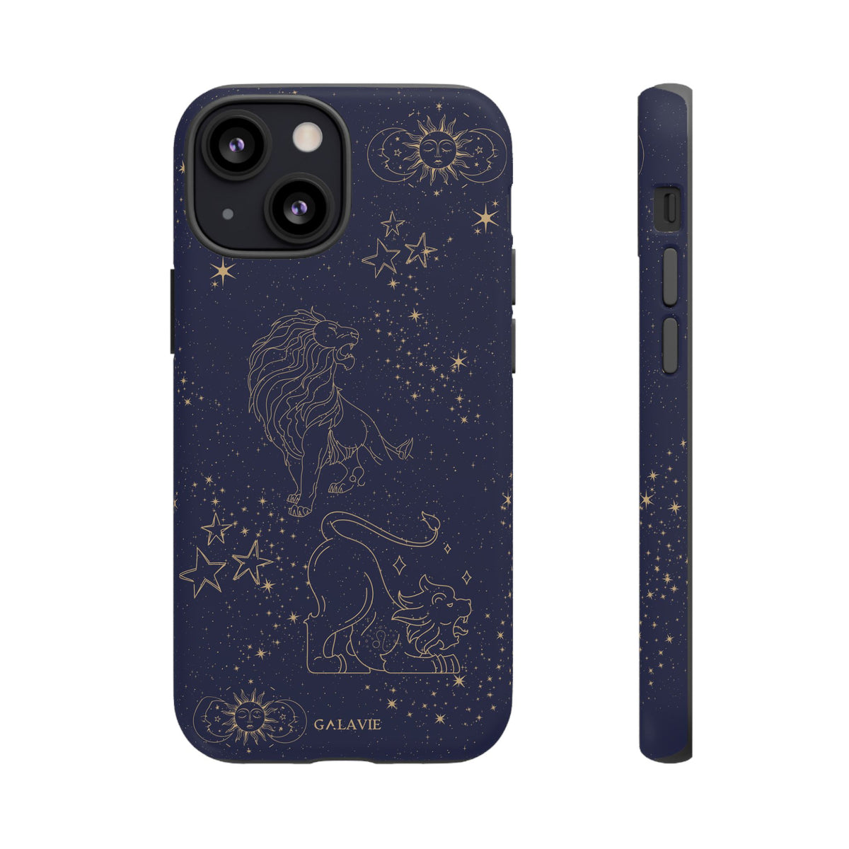 Leo Zodiac Phone Case – Navy
