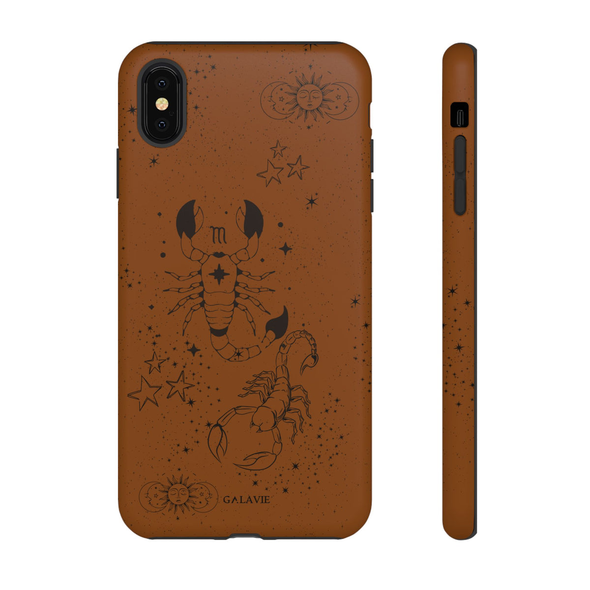 Scorpio Zodiac Phone Case – Cognac