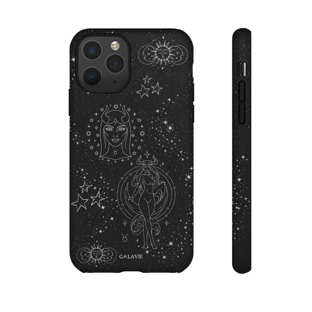 Taurus Zodiac Phone Case – Noir