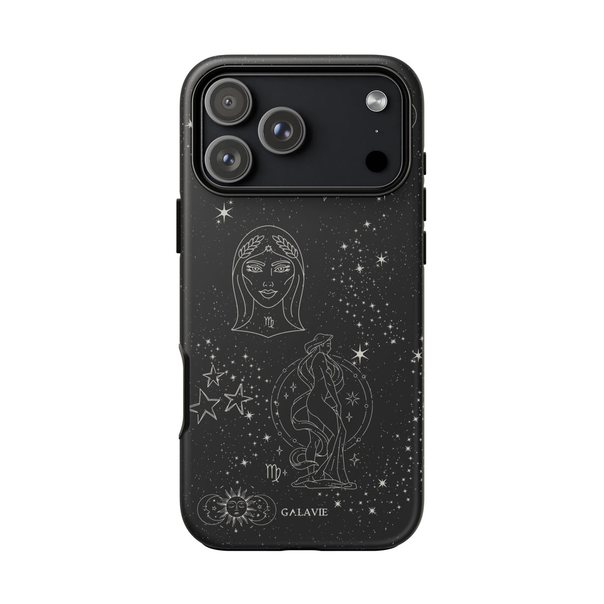 Virgo Zodiac Phone Case – Noir