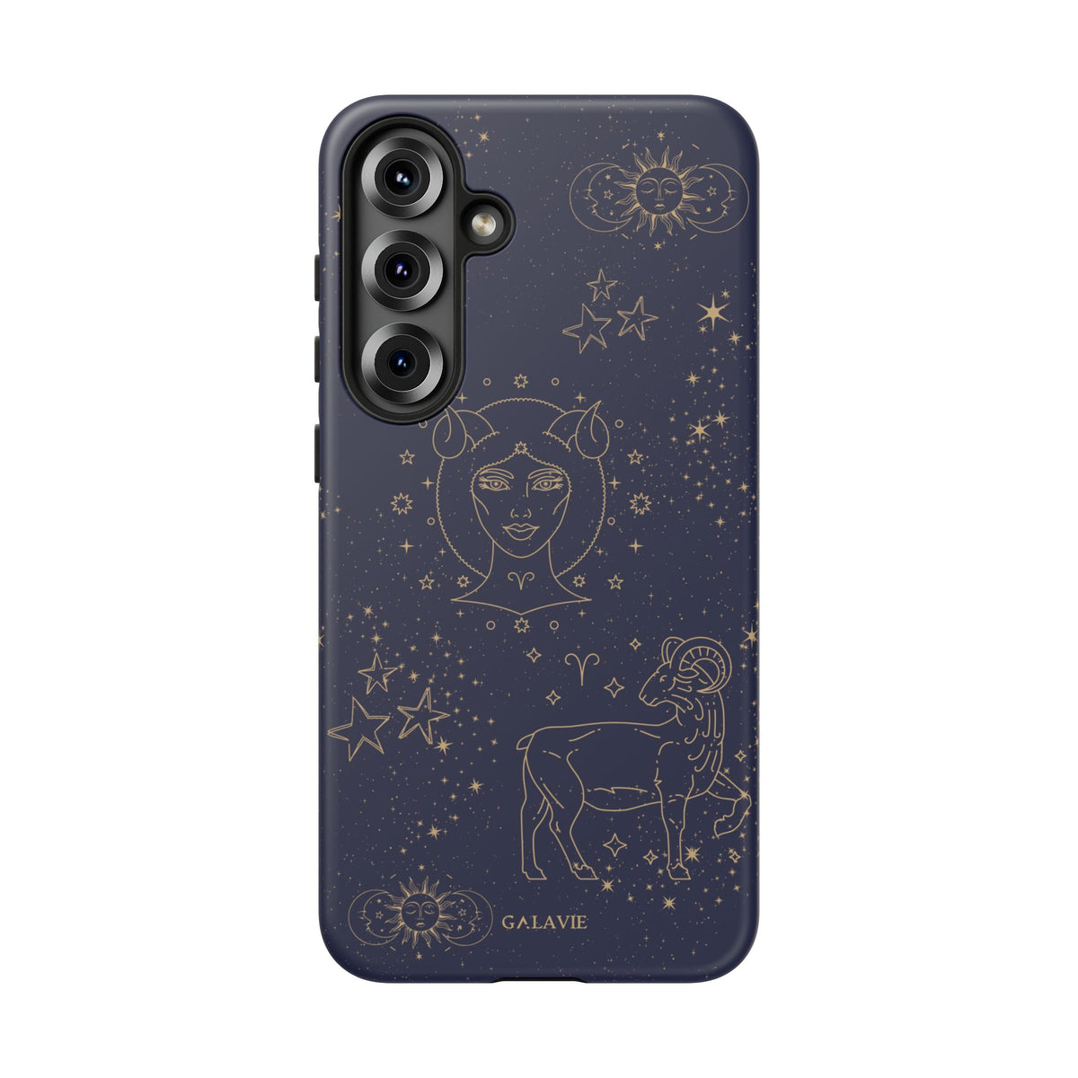 Aries Zodiac Phone Case – Navy