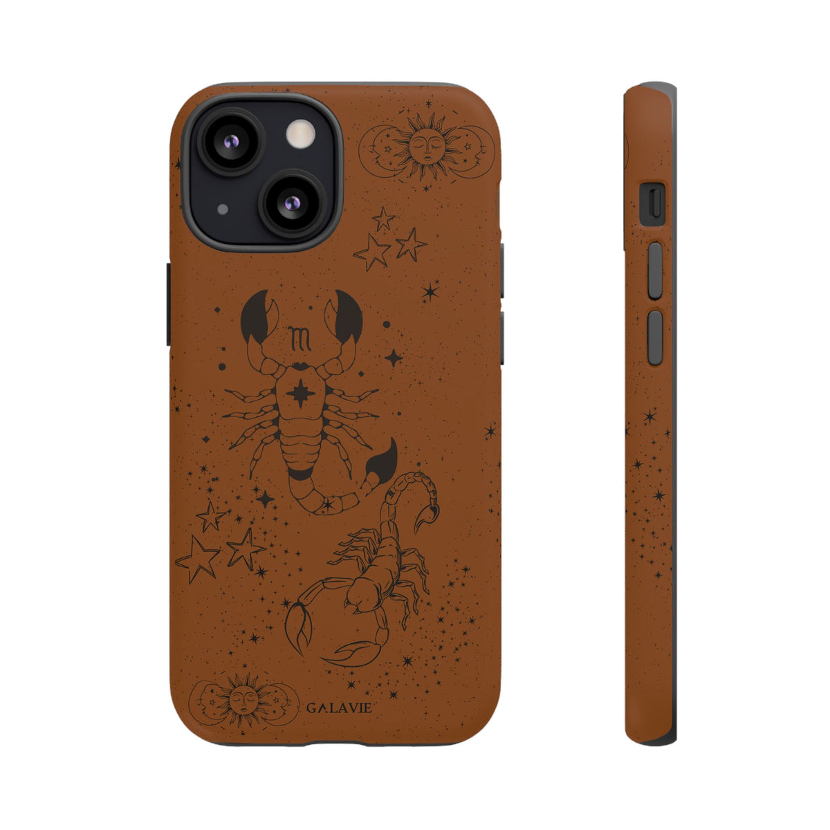 Scorpio Zodiac Phone Case – Cognac