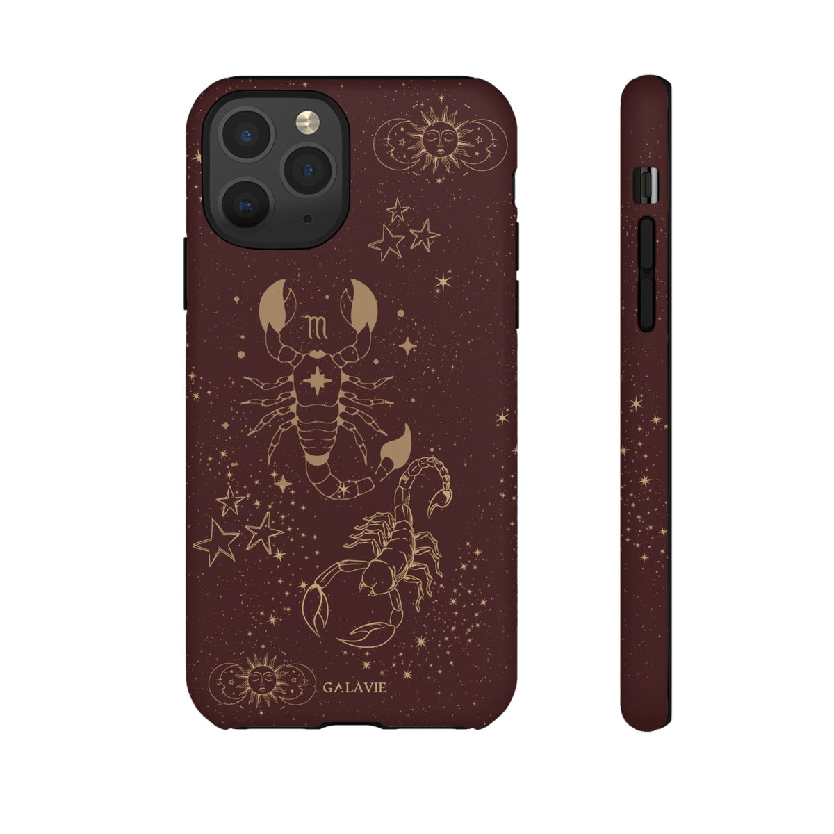 Scorpio Zodiac Phone Case – Chocolate