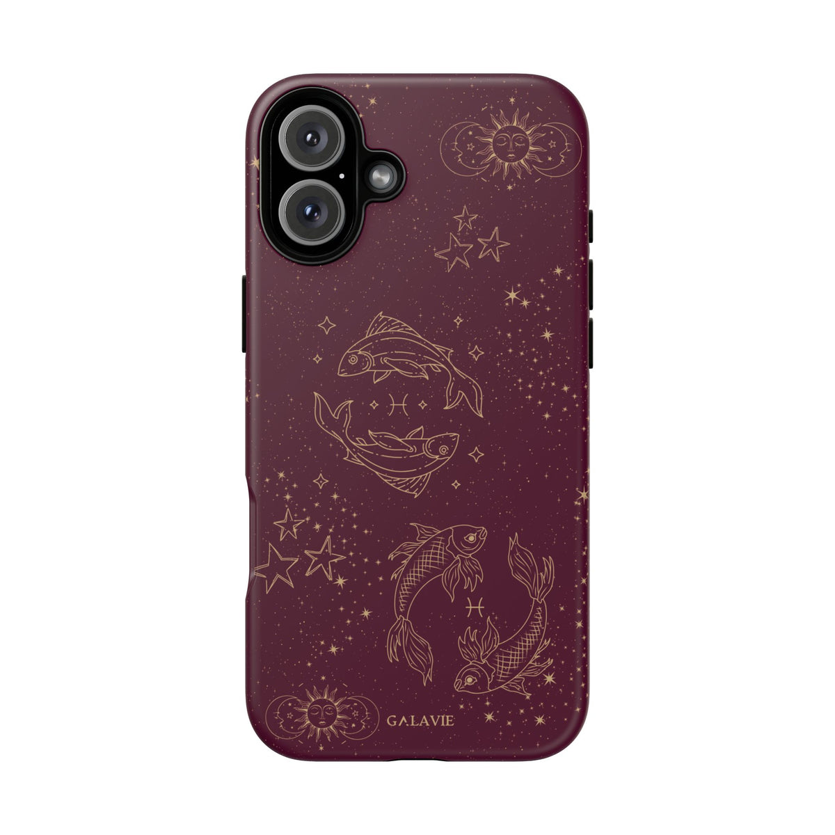 Pisces Zodiac Phone Case – Merlot