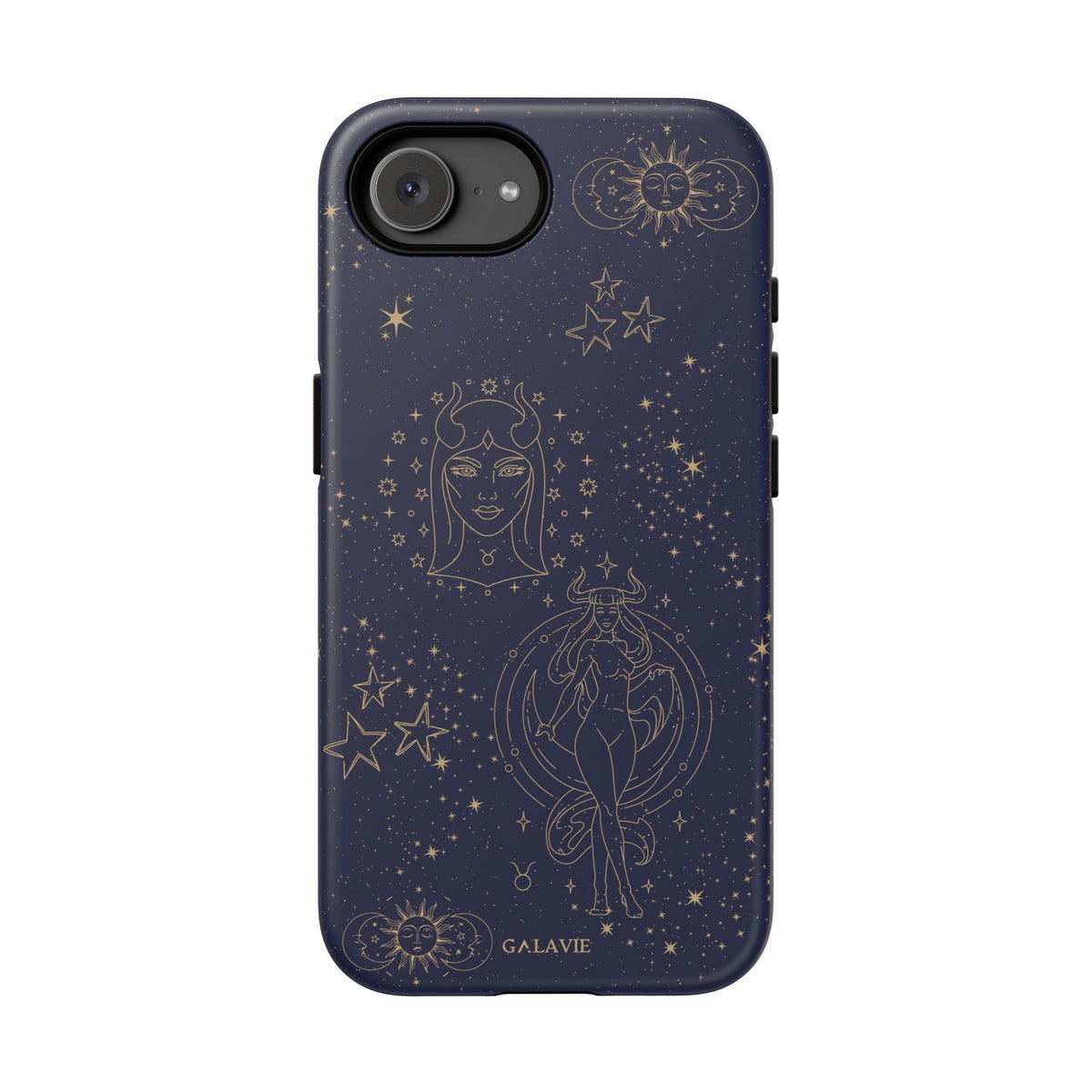 Taurus Zodiac Phone Case – Navy
