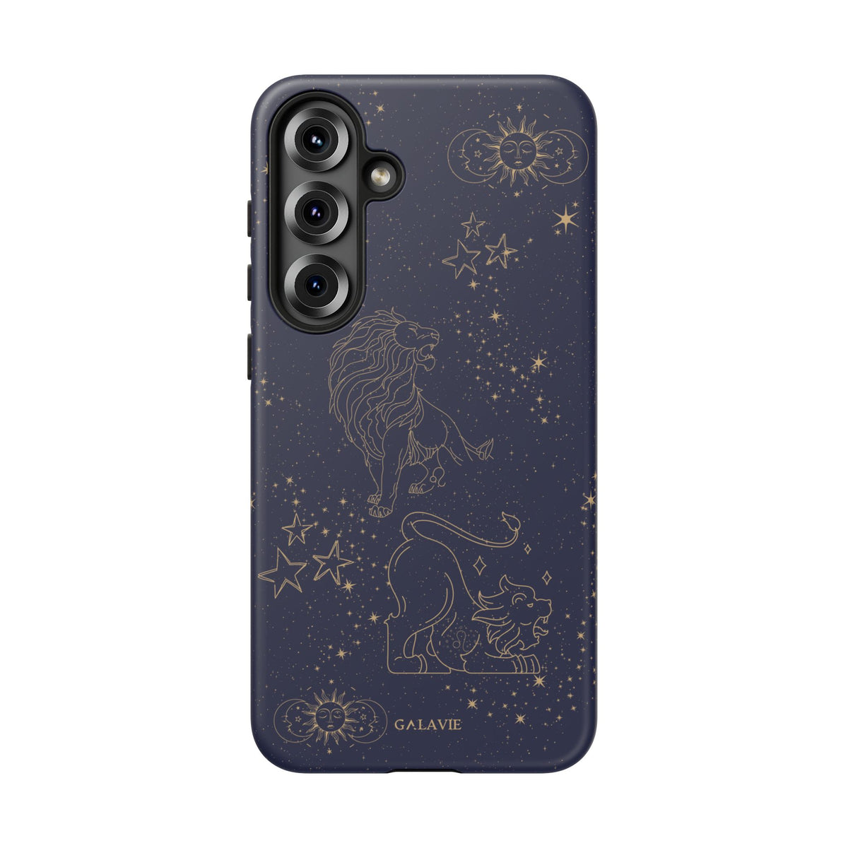 Leo Zodiac Phone Case – Navy