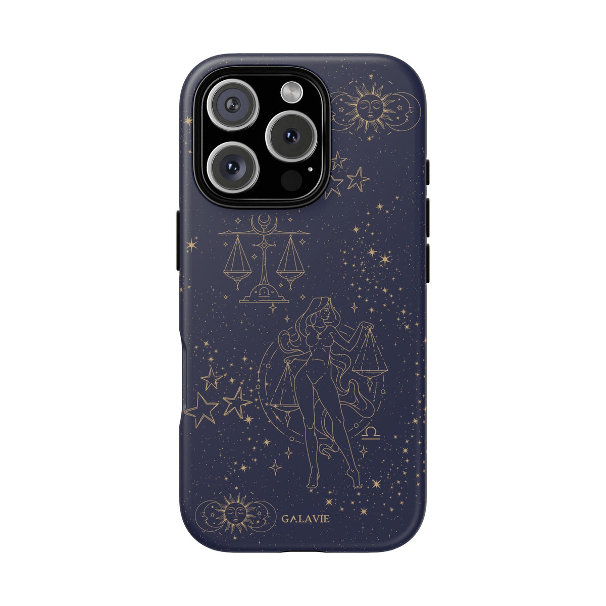 Libra Zodiac Phone Case – Navy