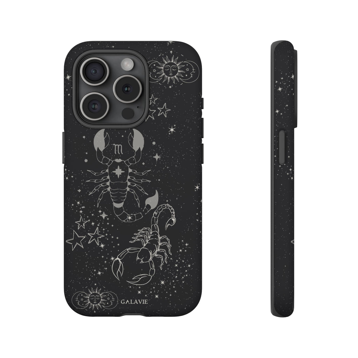 Scorpio Zodiac Phone Case – Noir