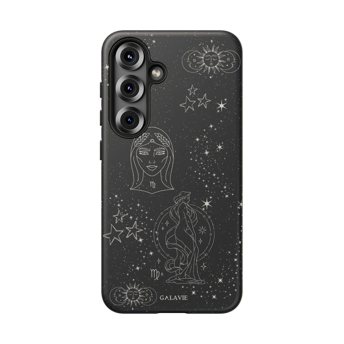 Virgo Zodiac Phone Case – Noir