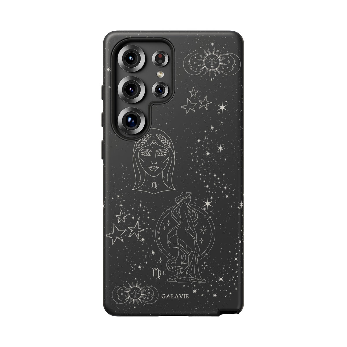 Virgo Zodiac Phone Case – Noir