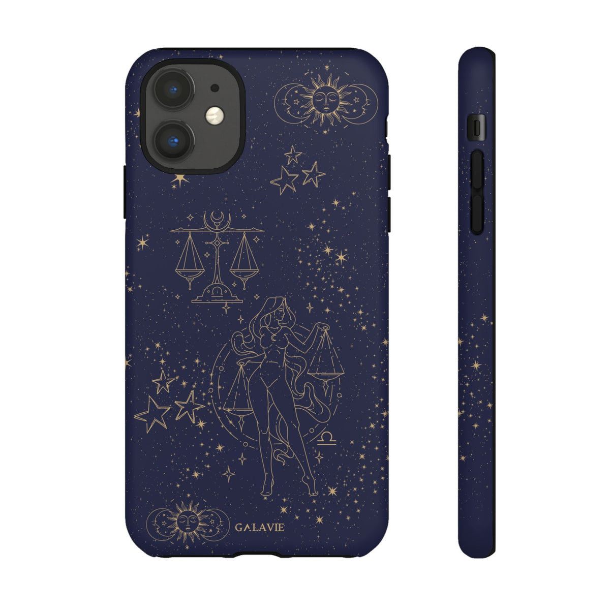 Libra Zodiac Phone Case – Navy
