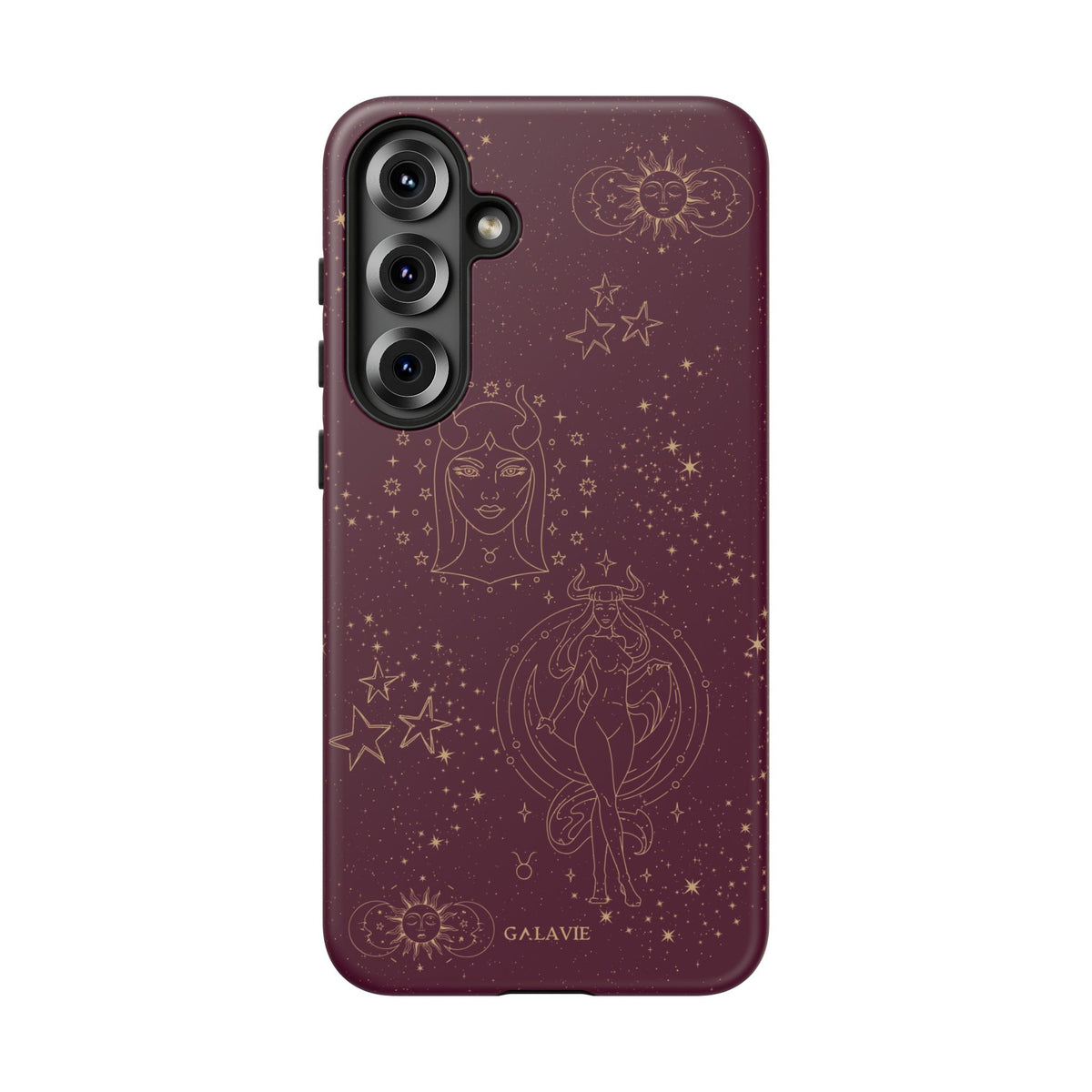 Taurus Zodiac Phone Case – Merlot