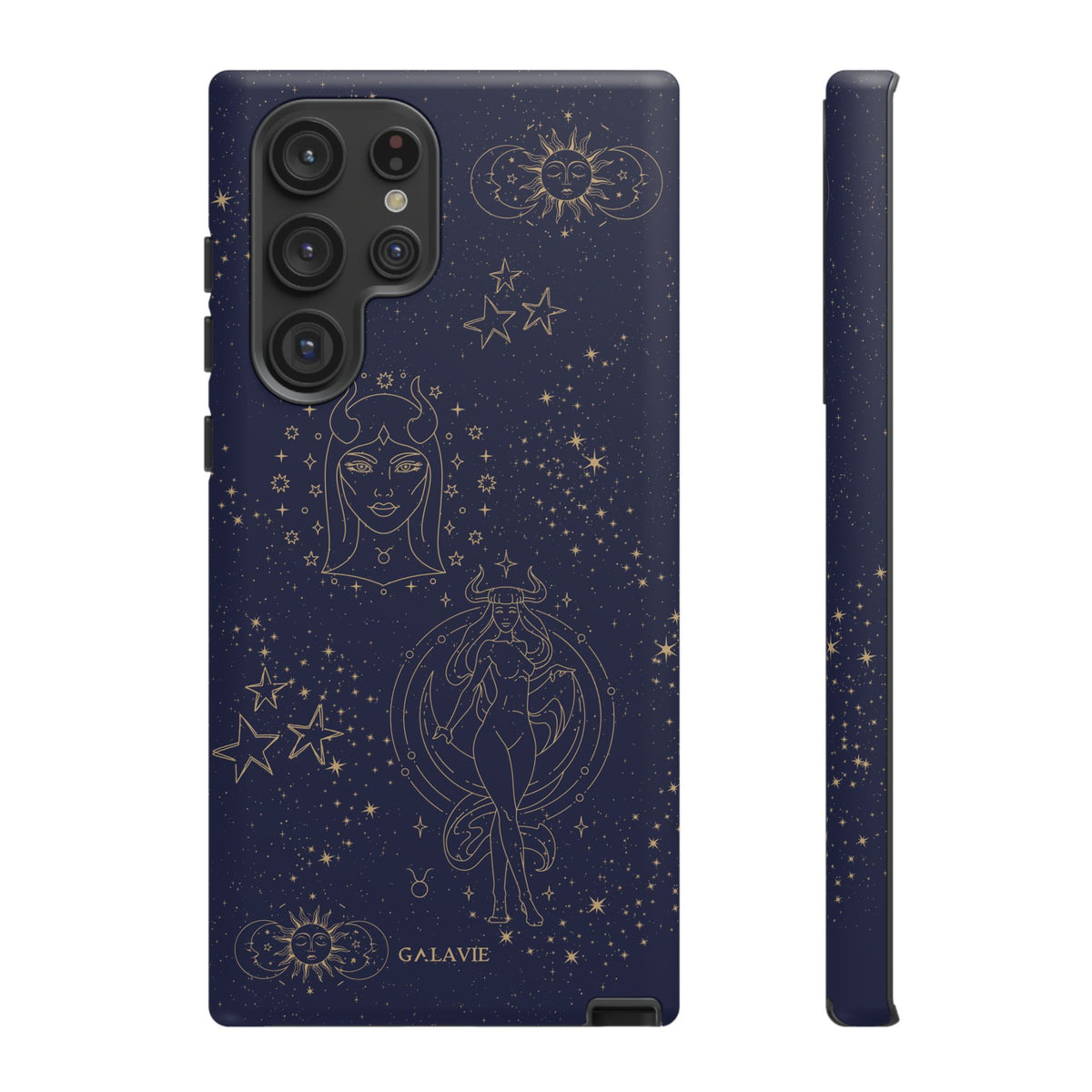 Taurus Zodiac Phone Case – Navy