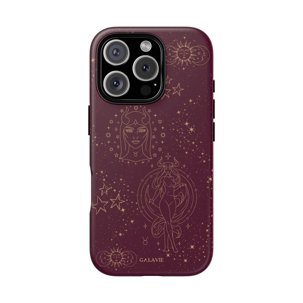 Taurus Zodiac Phone Case – Merlot