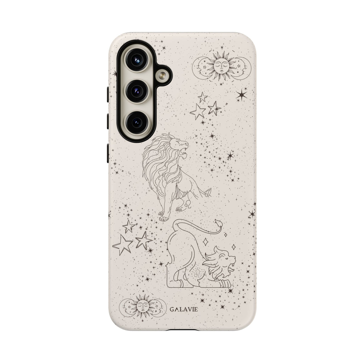 Leo Zodiac Phone Case – Cream