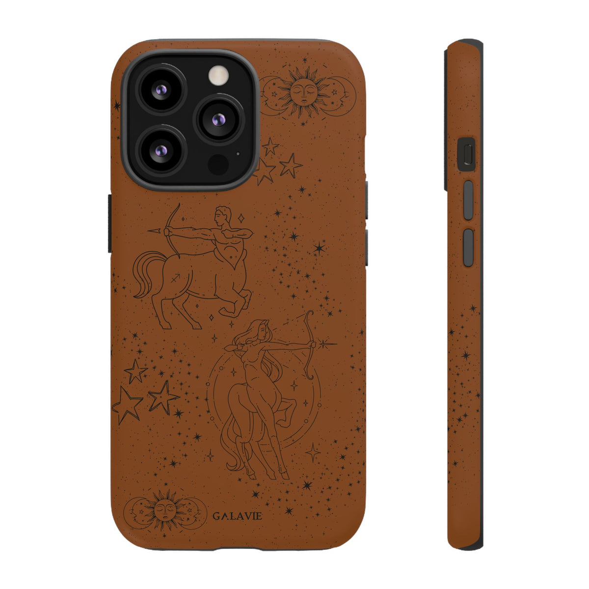 Sagittarius Zodiac Phone Case – Cognac