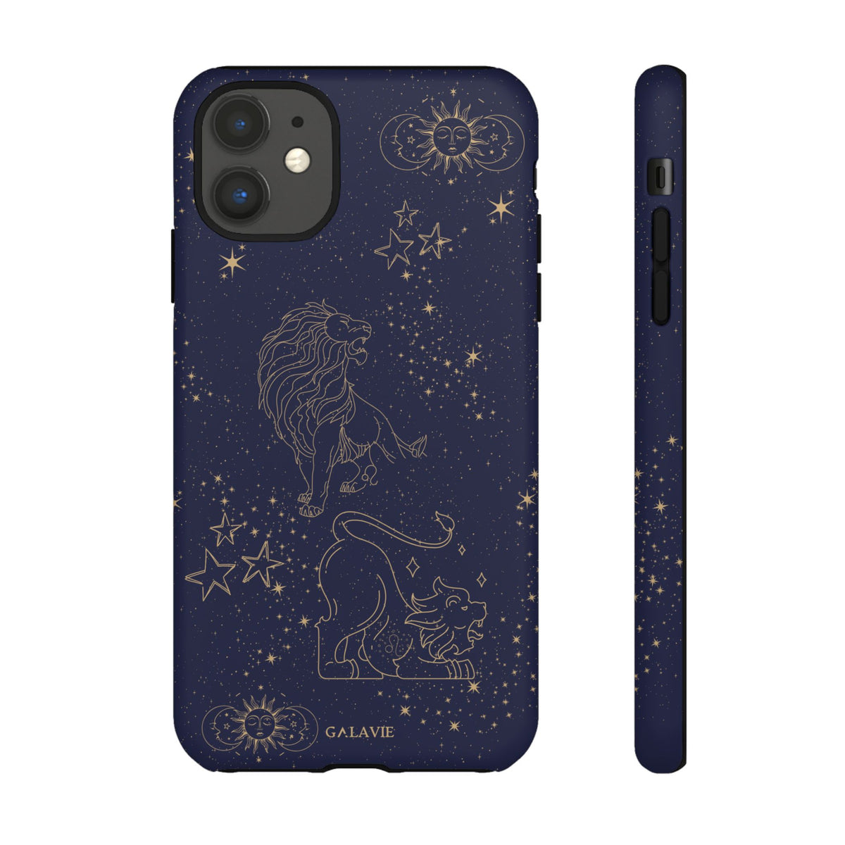 Leo Zodiac Phone Case – Navy