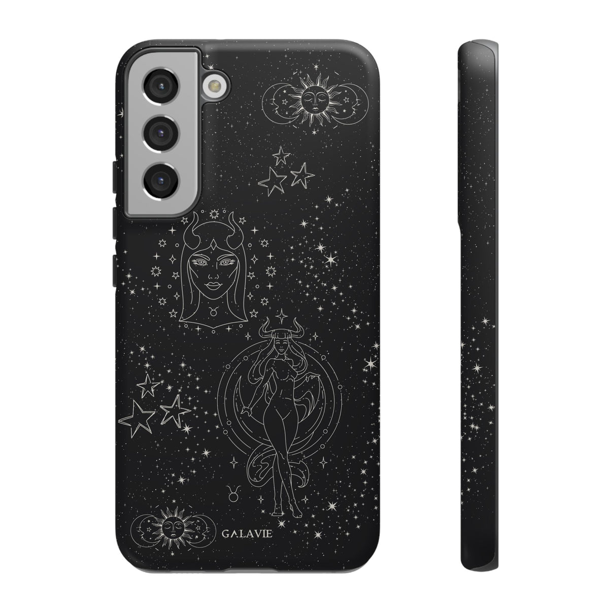 Taurus Zodiac Phone Case – Noir