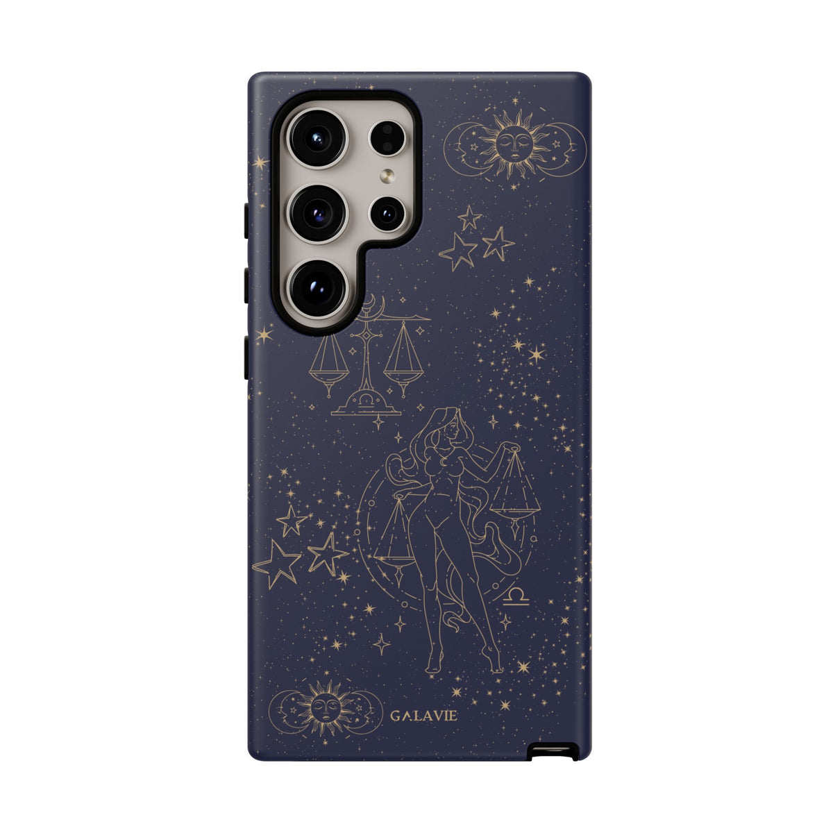 Libra Zodiac Phone Case – Navy
