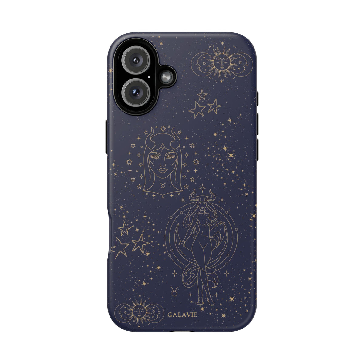 Taurus Zodiac Phone Case – Navy