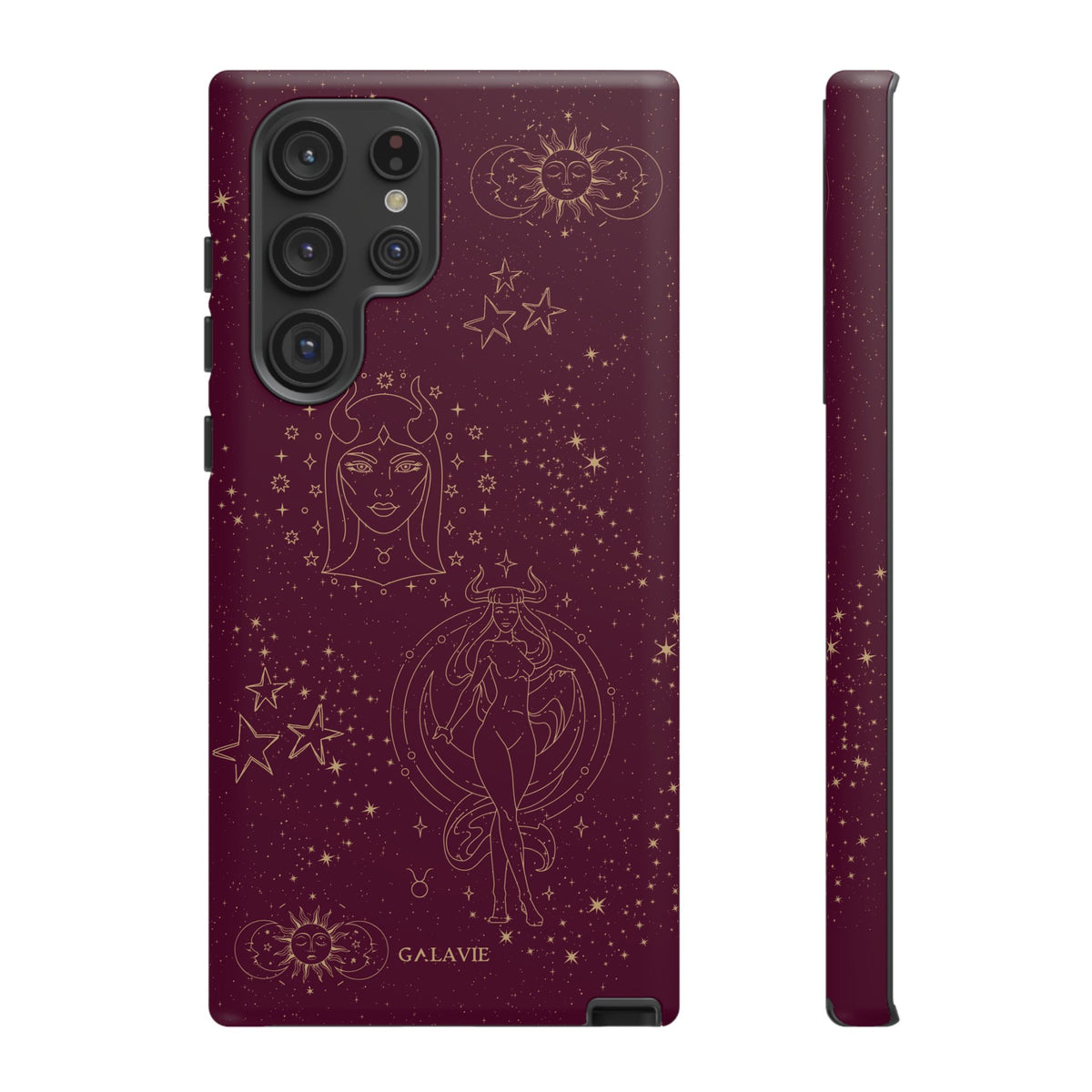 Taurus Zodiac Phone Case – Merlot