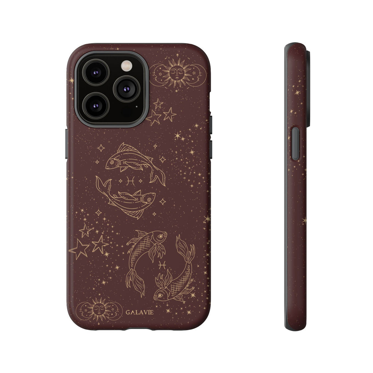 Pisces Zodiac Phone Case – Chocolate
