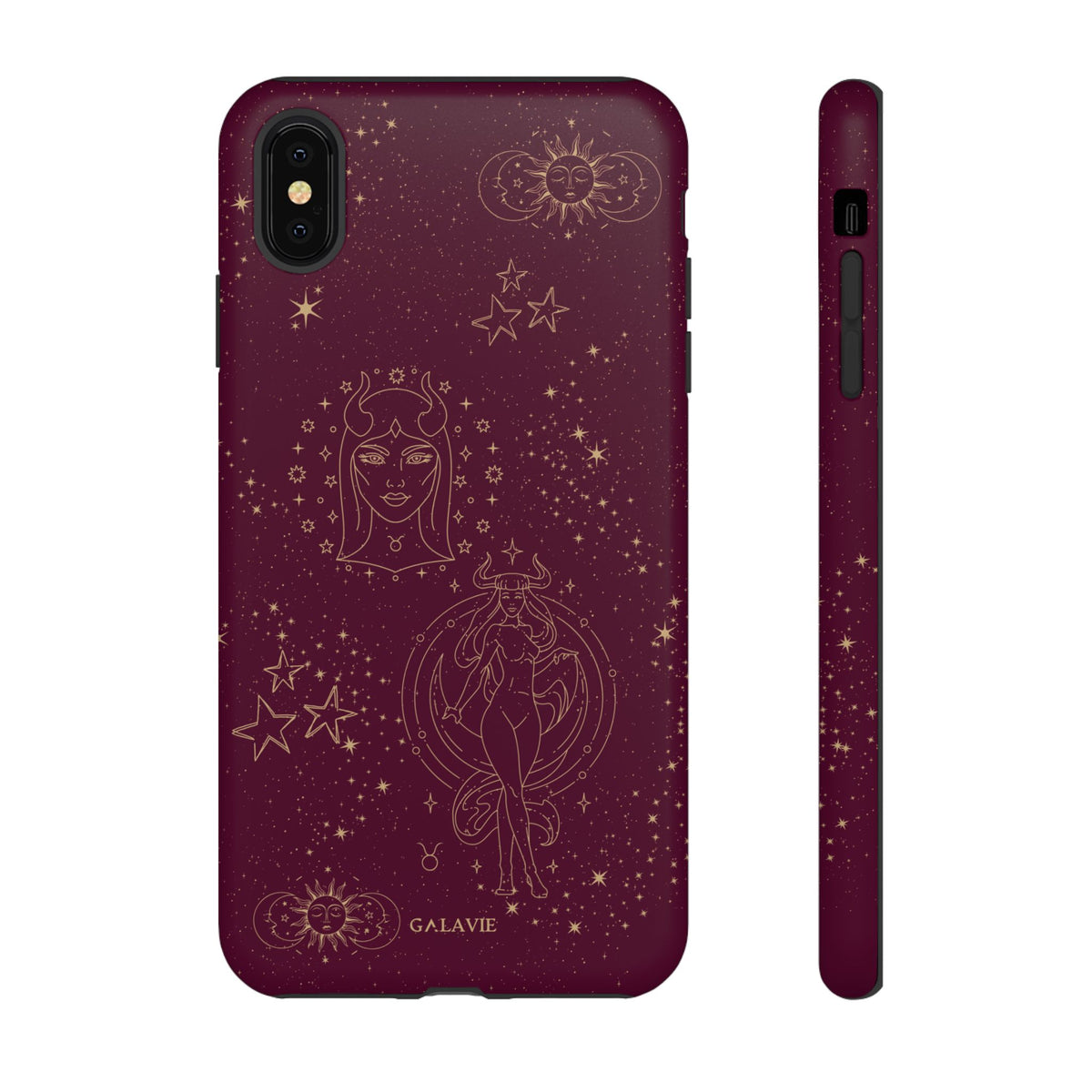 Taurus Zodiac Phone Case – Merlot