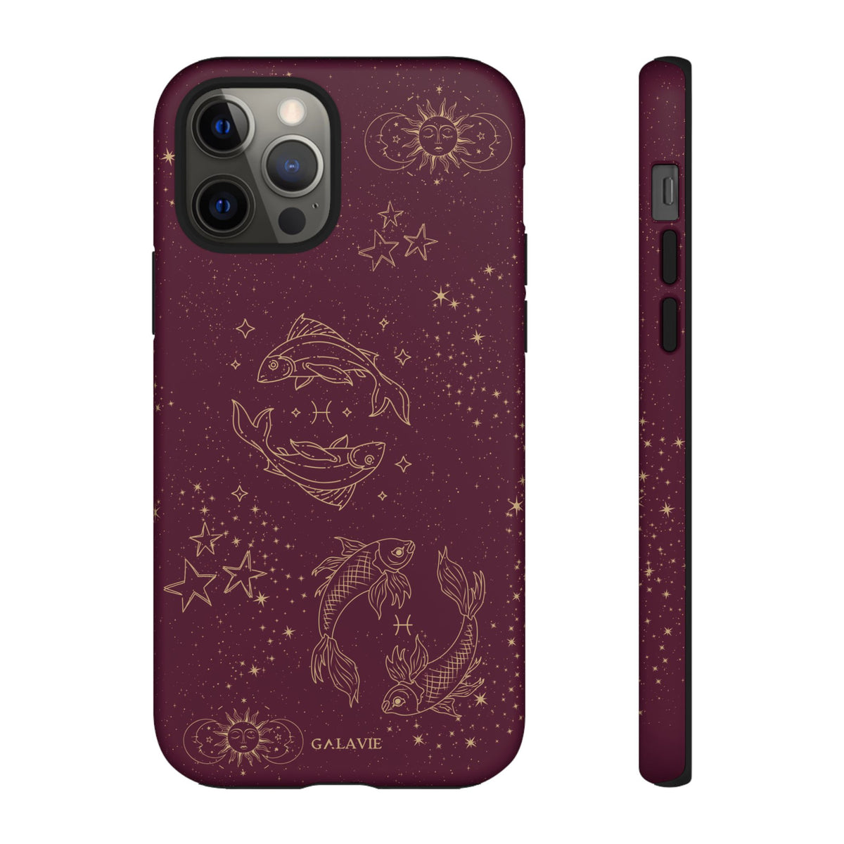 Pisces Zodiac Phone Case – Merlot