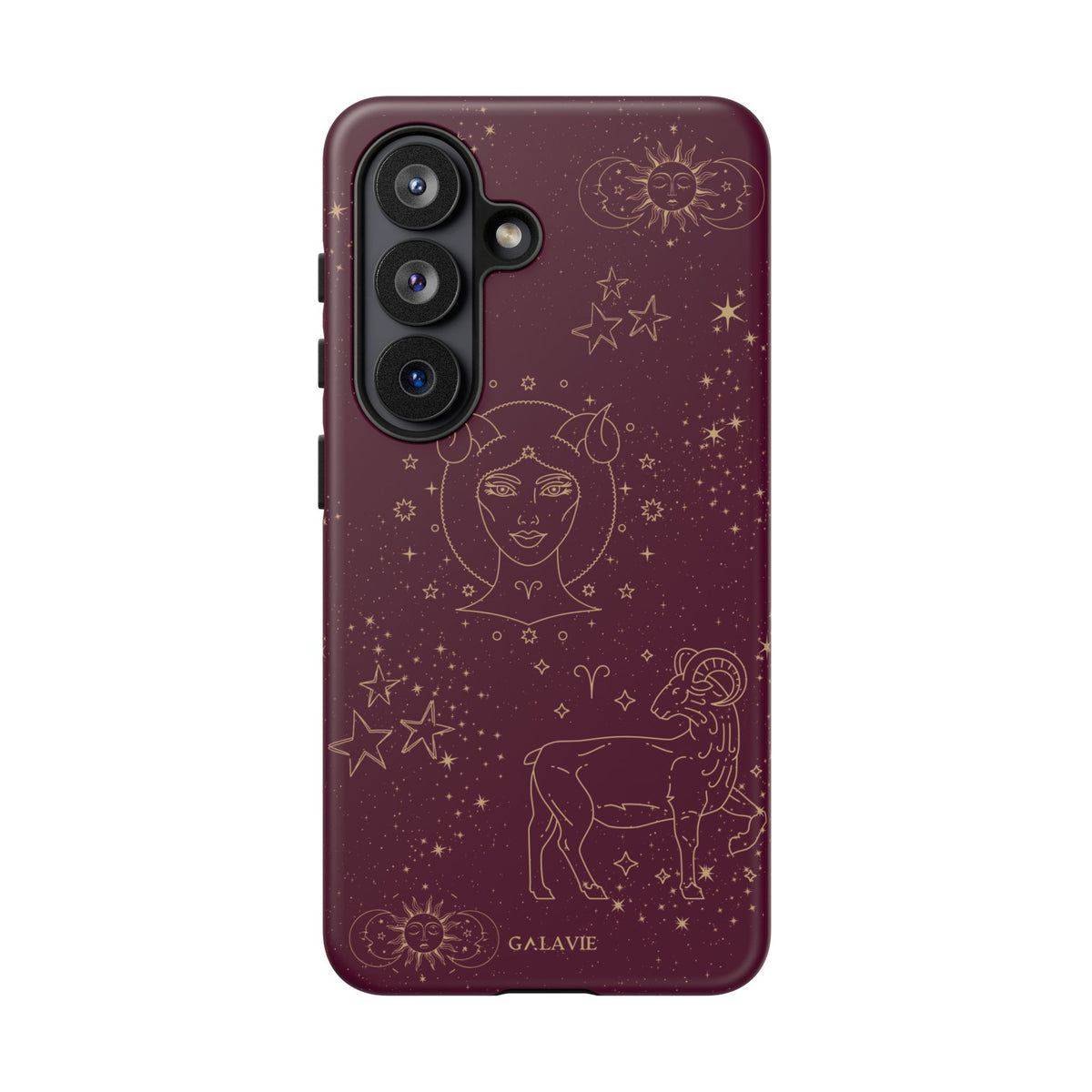 Aries Zodiac Phone Case – Merlot