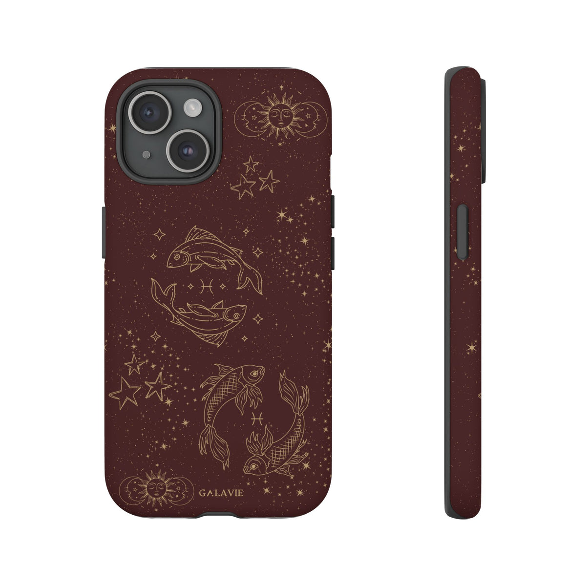 Pisces Zodiac Phone Case – Chocolate