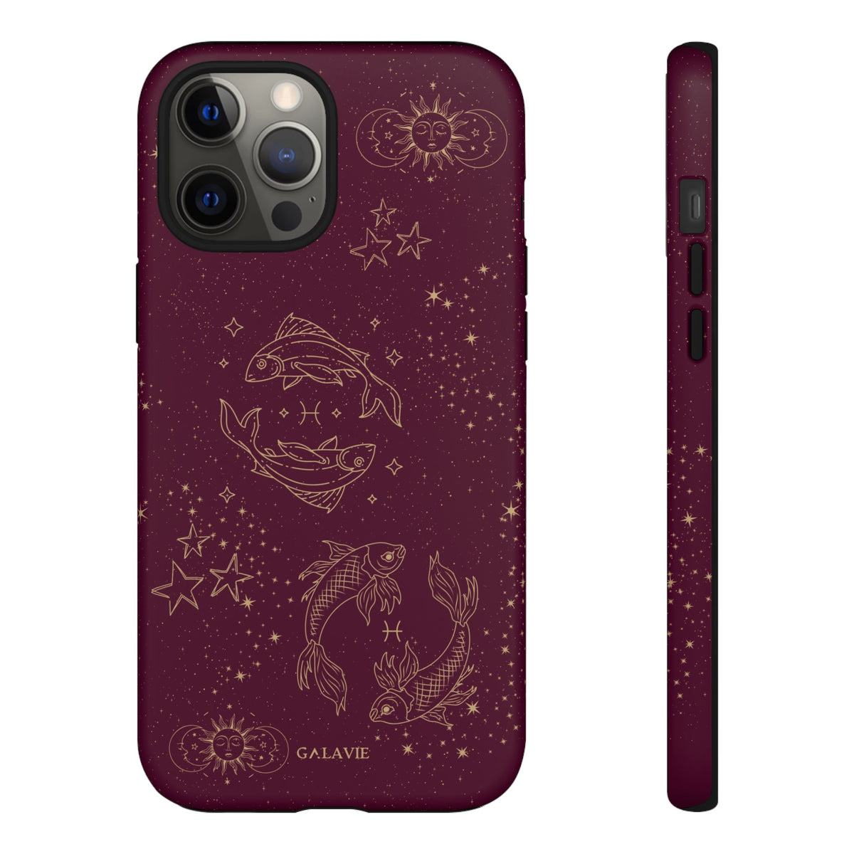 Pisces Zodiac Phone Case – Merlot