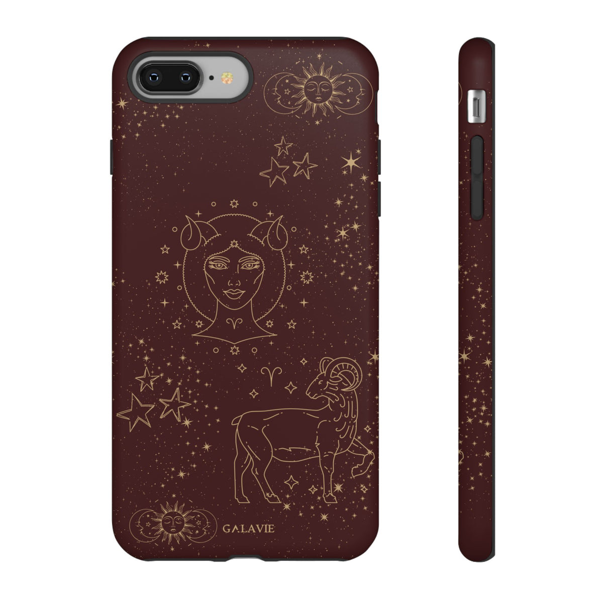 Aries Zodiac Phone Case – Chocolate