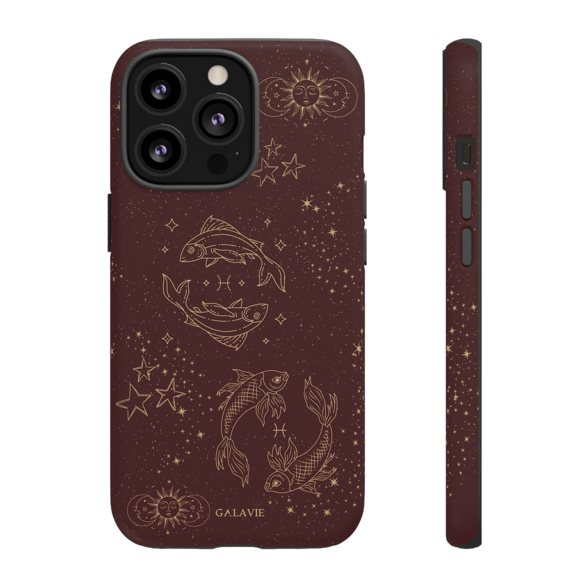 Pisces Zodiac Phone Case – Chocolate