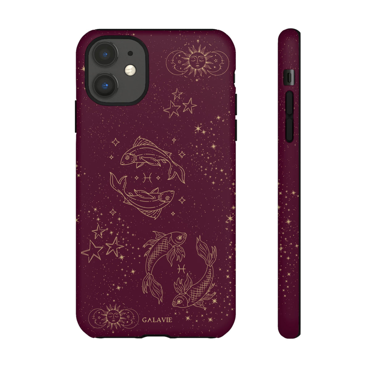 Pisces Zodiac Phone Case – Merlot
