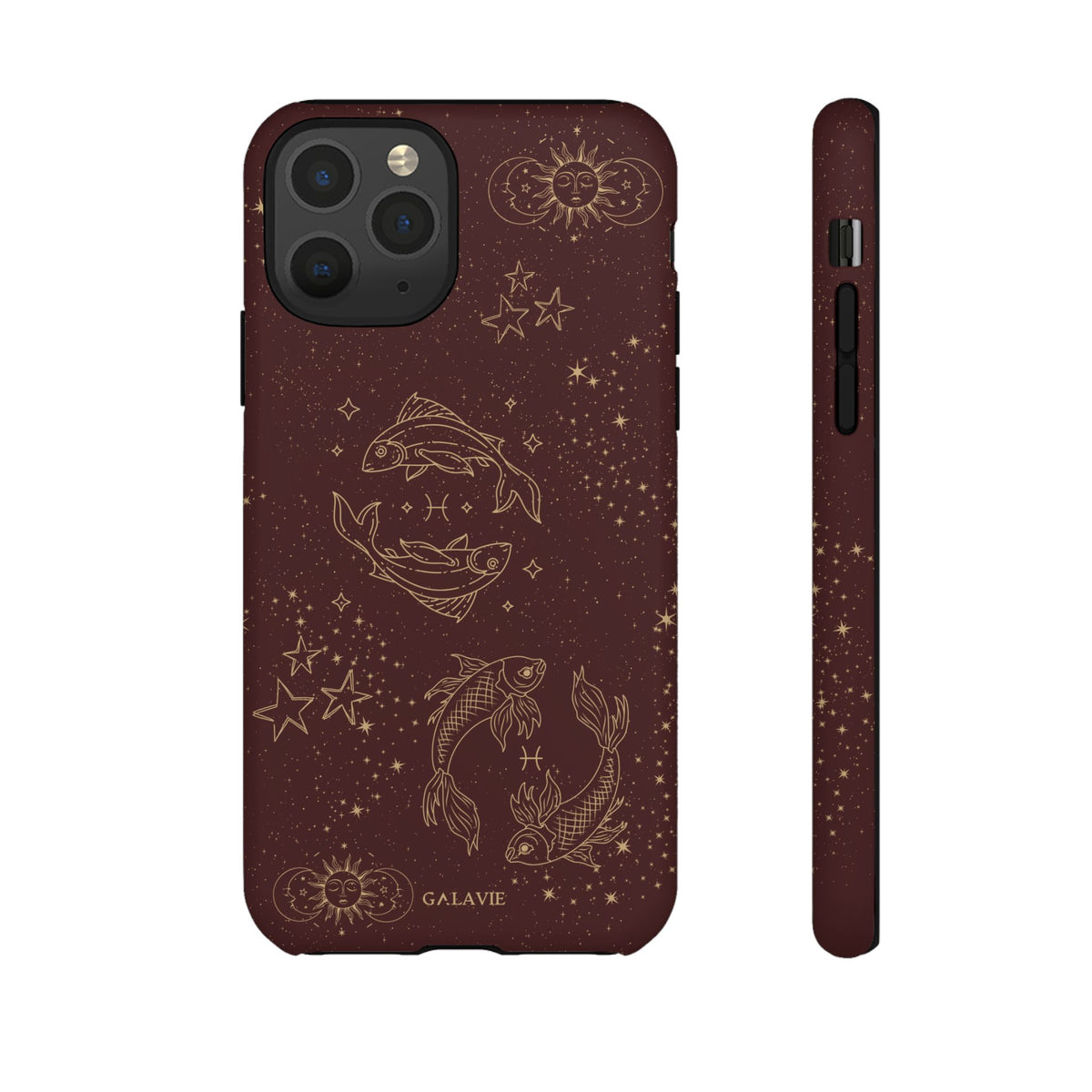 Pisces Zodiac Phone Case – Chocolate